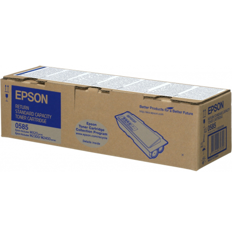 Toner Epson black|standard capacity|return|3000str|AcuLaser MX20/M2400/M2300