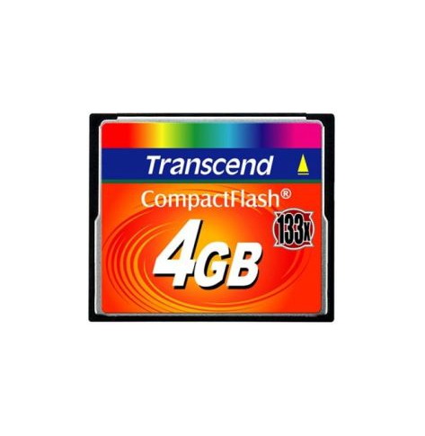 Karta pamięci Transcend Compact Flash 4GB High Speed 133x