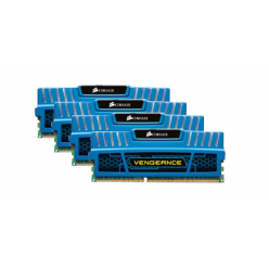 Pamięć Corsair Vengeance 4x4GB DIMM 1600MHz DDR3 CL9 XMP Non ECC with Heatsink Blue