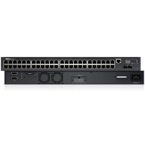 Switch wieżowy DELL N2048 48 portów 10/100/1000 2 porty 10 Gigabit SFP+