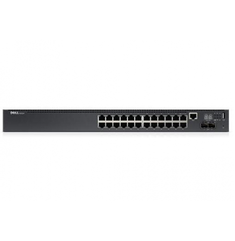 Switch wieżowy DELL N2024P 24 porty 10/100/1000 2 porty 10 Gigabit SFP+