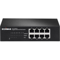 Switch Edimax GS-1008PHE 4 porty 10/100/1000 (PoE+) 4 porty 10/100/1000