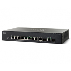 Switch Cisco SF352-08P 8-portów 10/100 (PoE+) 2 zestawy Gigabit SFP