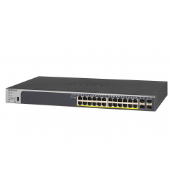 Switch Netgear GS728TP-200EUS 24-Port Gigabit PoE+ Smart Pro with 4 SFP Ports 190W (GS728TP v2)