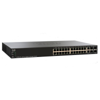 Switch zarządzalny Cisco SG350-28 24 porty 10/100/1000 2 porty Gigabit SFP 2 zestawy Gigabit SFP