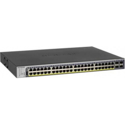 Switch Netgear GS752TP-200EUS 48-Port Gigabit PoE+ Smart with 4 SFP Ports 380W (GS752TP v2)