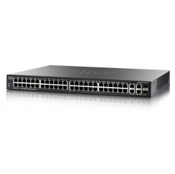 Switch zarządzalny Cisco SG350-52P 48 portów 10/100/1000 (PoE+) 2 zestawy Gigabit SFP 2 porty Gigabit SFP