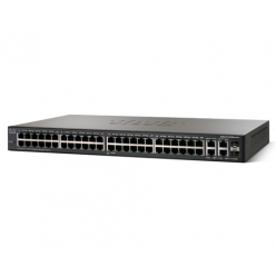 Switch zarządzalny Cisco SG350-52MP 48 portów 10/100/1000 (PoE+) 2 porty combo Gigabit Ethernet/Gigabit SFP 2 porty Gigabit SFP