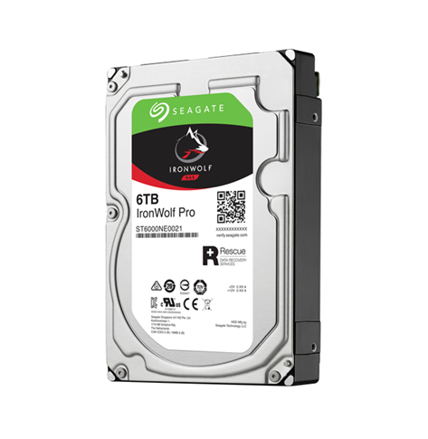 Dysk serwerowy Seagate IronWolfPro, 3.5'', 6TB, SATA/600, 7200RPM, 256MB cache