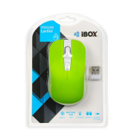 Mysz I-BOX LORIINI PRO BEZPRZEWODOWA GREEN