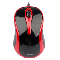 Mysz A4Tech V-TRACK N-350-2 Black/Red USB
