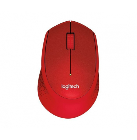 Mysz Logitech M330 Silent Plus Czerwona - 2.4GHZ,M-R0051