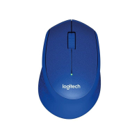 Mysz Logitech M330 Silent Plus Niebieska -  2.4GHZ,M-R005