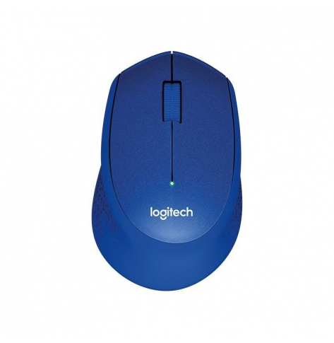 Mysz Logitech M330 Silent Plus Niebieska -  2.4GHZ,M-R005