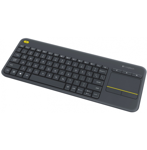 Klawiatura bezprzewodowa Logitech K400 Plus czarna