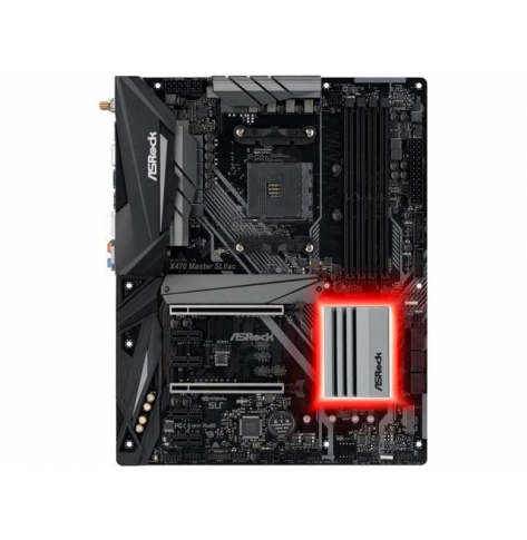 Płyta główna ASRock X470 Master SLI AM4 DDR4 3466+,2 PCIe 3.0 x16 6 SATA3 2 USB 3.1