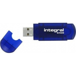 Pamięć USB Flashdrive Integral USB 32GB Flash Drive 64GB EVO blue