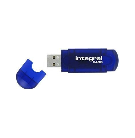 Pamięć USB Flashdrive Integral USB 32GB Flash Drive 64GB EVO blue