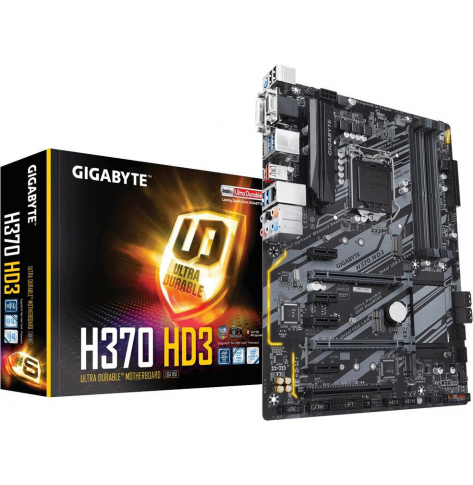 Płyta główna Gigabyte H370 HD3 1151 DDR4 Dual M.2 HDMI DVI D-SUB