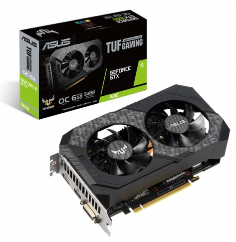 Karta graficzna ASUS GeForce TUF GTX 1660 6GB GDDR5 HDMI DVI DP