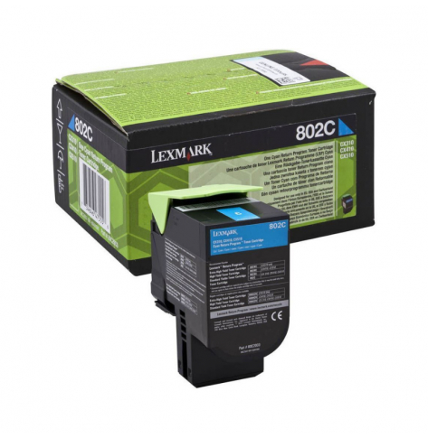 Toner Lexmark 80C20C0 cyan | 1000 str.