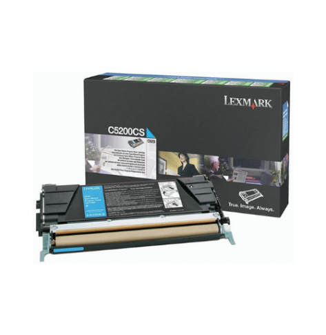 Toner Lexmark C5200CS cyan | 1500 str.