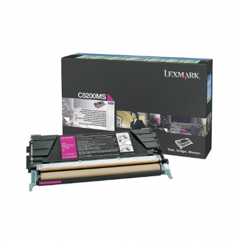 Toner Lexmark C5200MS magenta | 1500 str.