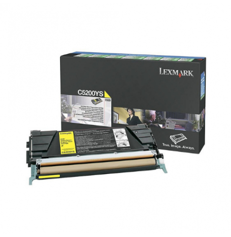 Toner Lexmark C5200YS yellow | 1500 str.