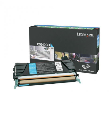 Toner Lexmark C5240CH cyan | 5000 str.