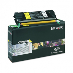 Toner Lexmark C5240YH yellow | 5000 str.