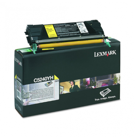 Toner Lexmark C5240YH yellow | 5000 str.