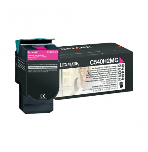 Toner Lexmark C540H2MG magenta | 2000 str.