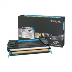 Toner Lexmark C734A1CG cyan | 6000 str.