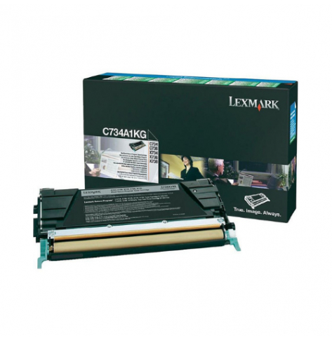 Toner Lexmark C734A1KG black | 8000 str.