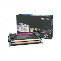 Toner Lexmark C736H1MG magenta | 10000 str.