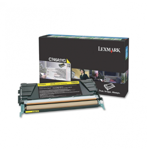 Toner Lexmark C746A1YG yellow | 7000 str.