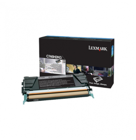 Toner Lexmark C746H2KG black | 12000 str.