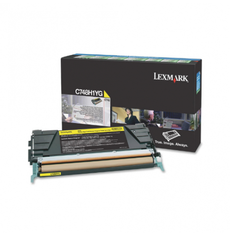 Toner Lexmark C748H1YG yellow | 10000 str.