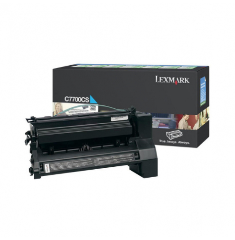 Toner Lexmark C7700CS cyan | 6000 str.