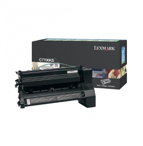 Toner Lexmark C7700KS black | 6000 str.