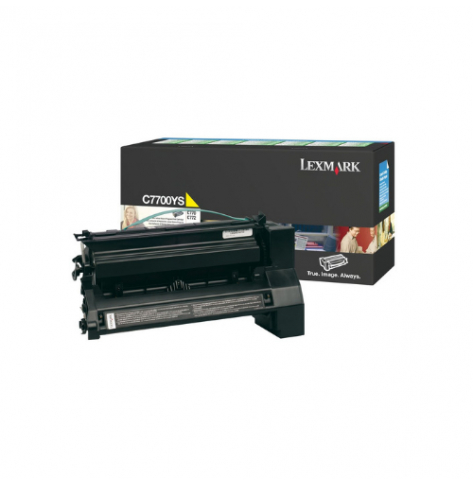 Toner Lexmark C7700YS yellow | 6000 str.