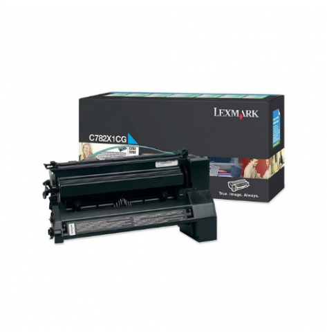 Toner Lexmark C782X1CG cyan | 15000 str.