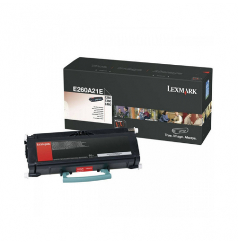 Toner Lexmark E260A21E black | 3500 str.