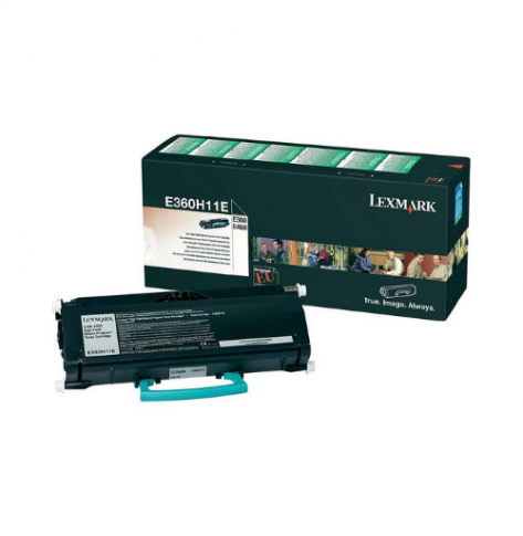 Toner Lexmark E360H11E black | 9000 str.