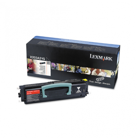 Toner Lexmark X203A21G black | 2500 str.