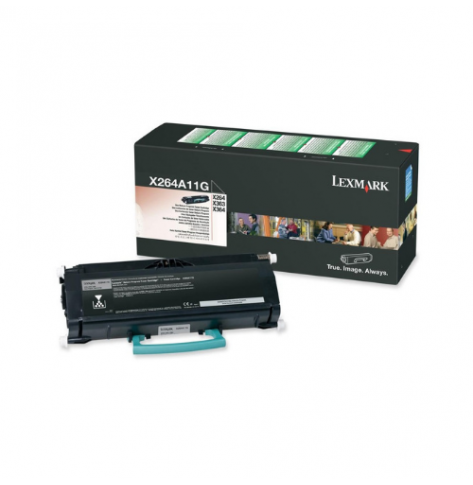 Toner Lexmark X264A11G black | 3500 str.