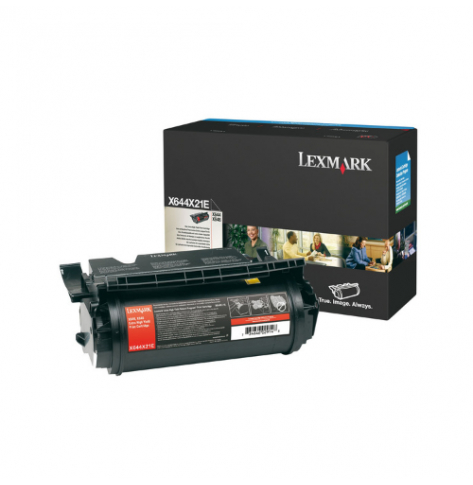 Toner Lexmark X644X21E black | 32000 str.