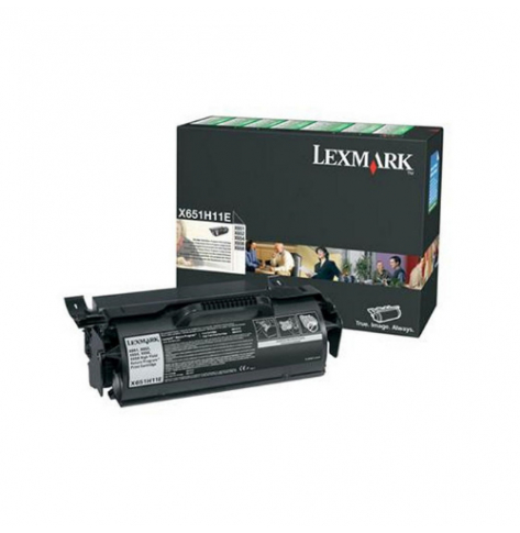 Toner Lexmark X651H11E black | 25000 str.