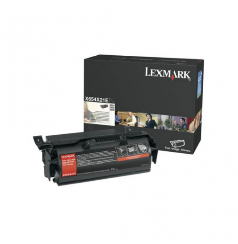 Toner Lexmark X654X21E black | 36000 str.