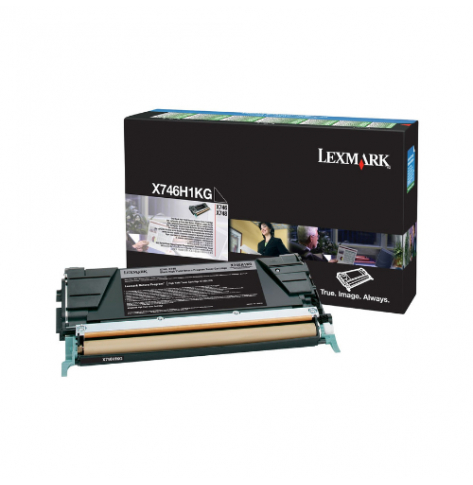 Toner Lexmark X746H1KG black | 12 000 str.